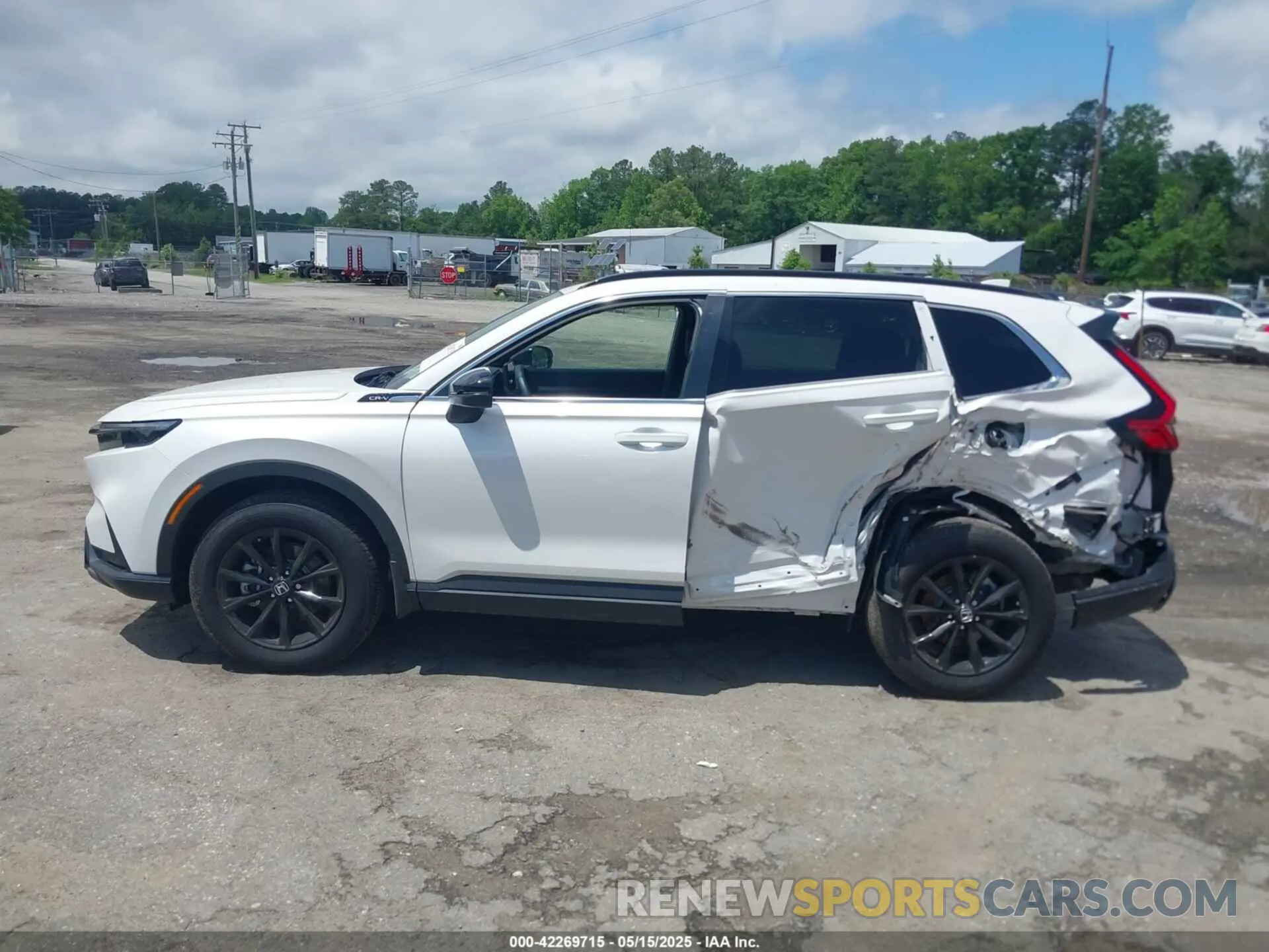 14 Photograph of a damaged car 5J6RS6H86SL021087 HONDA CR-V HYBRID 2025