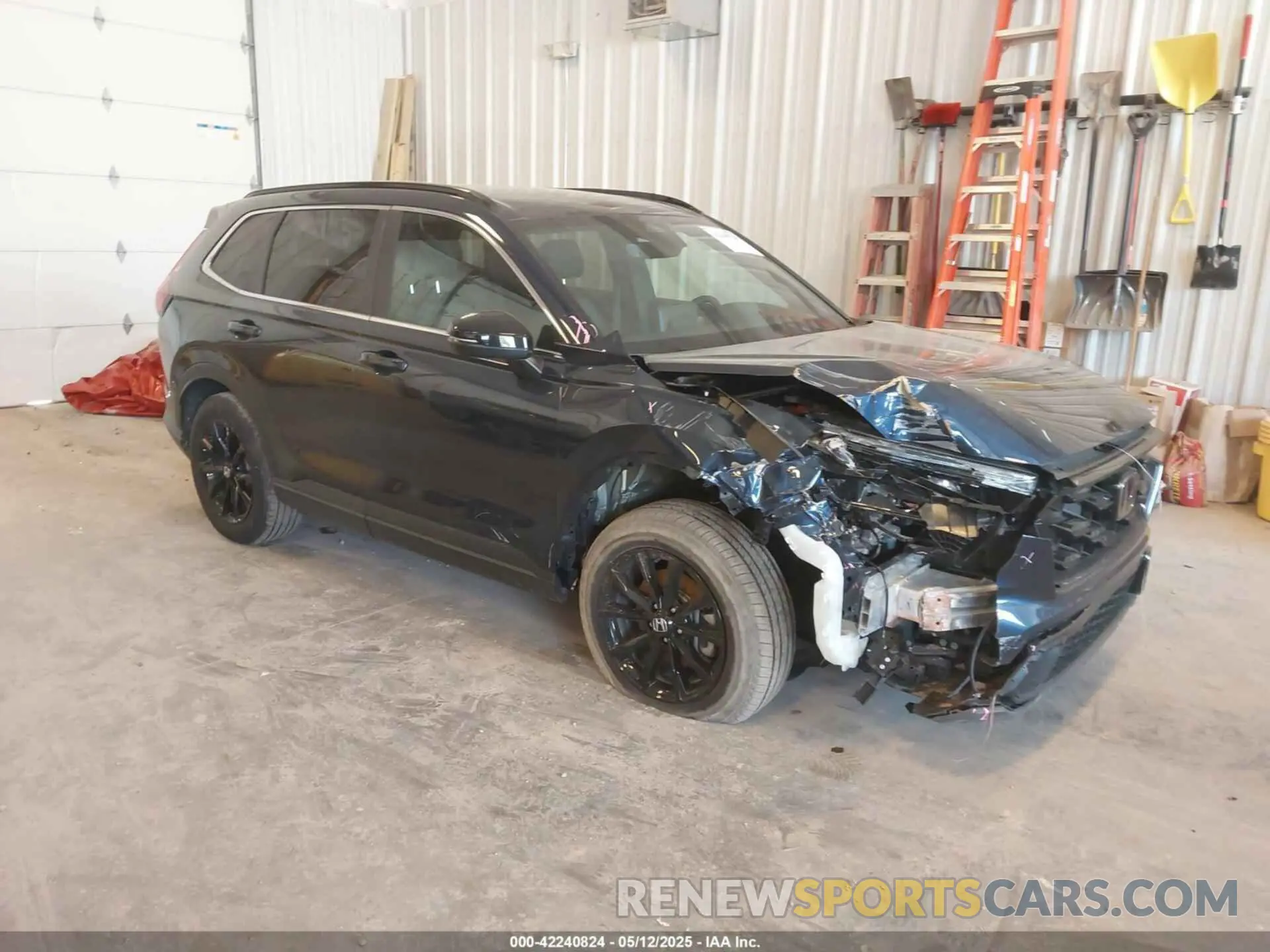 1 Photograph of a damaged car 5J6RS6H87SL010910 HONDA CR-V HYBRID 2025
