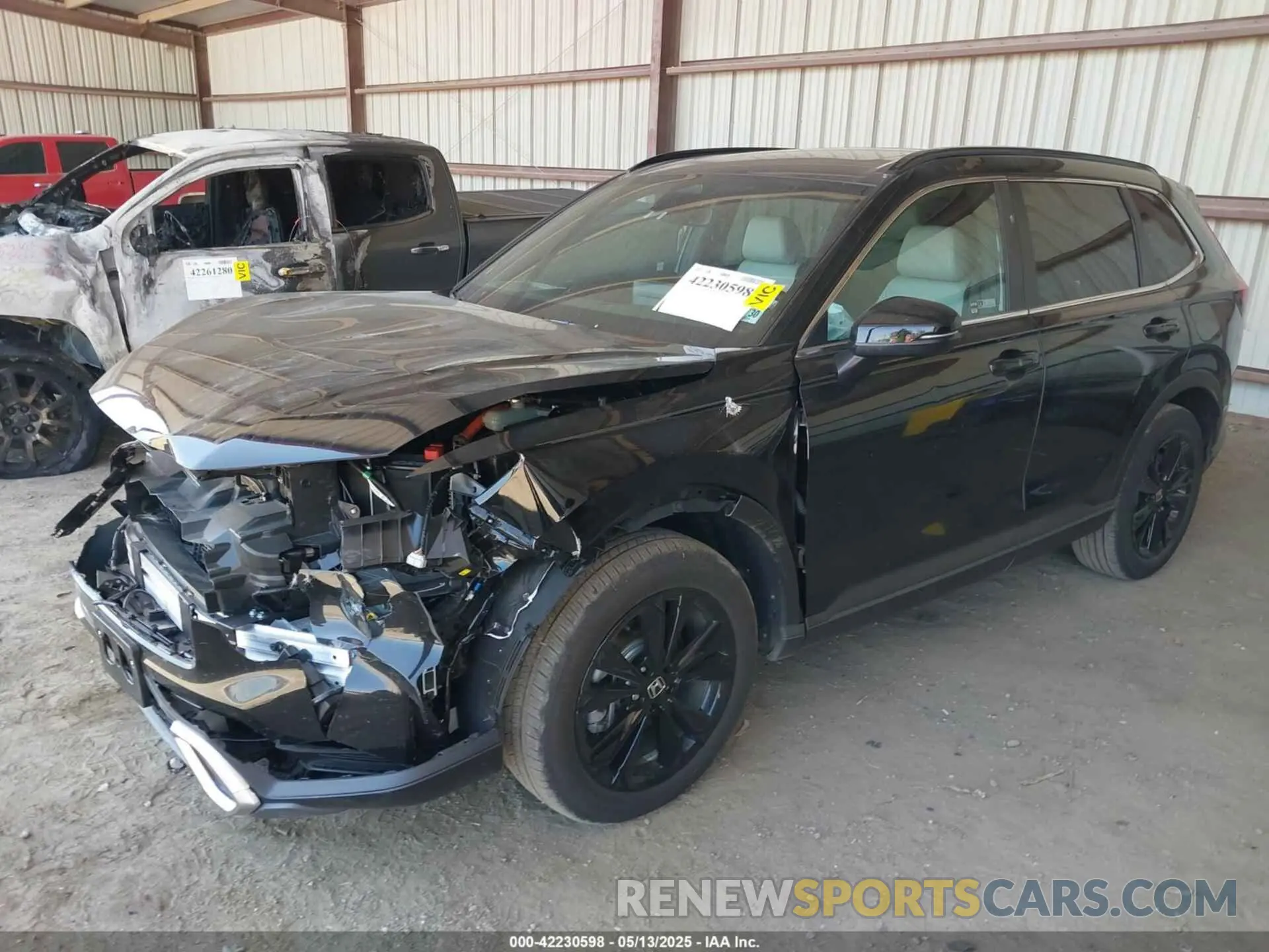 2 Photograph of a damaged car 5J6RS6H97SL031958 HONDA CR-V HYBRID 2025