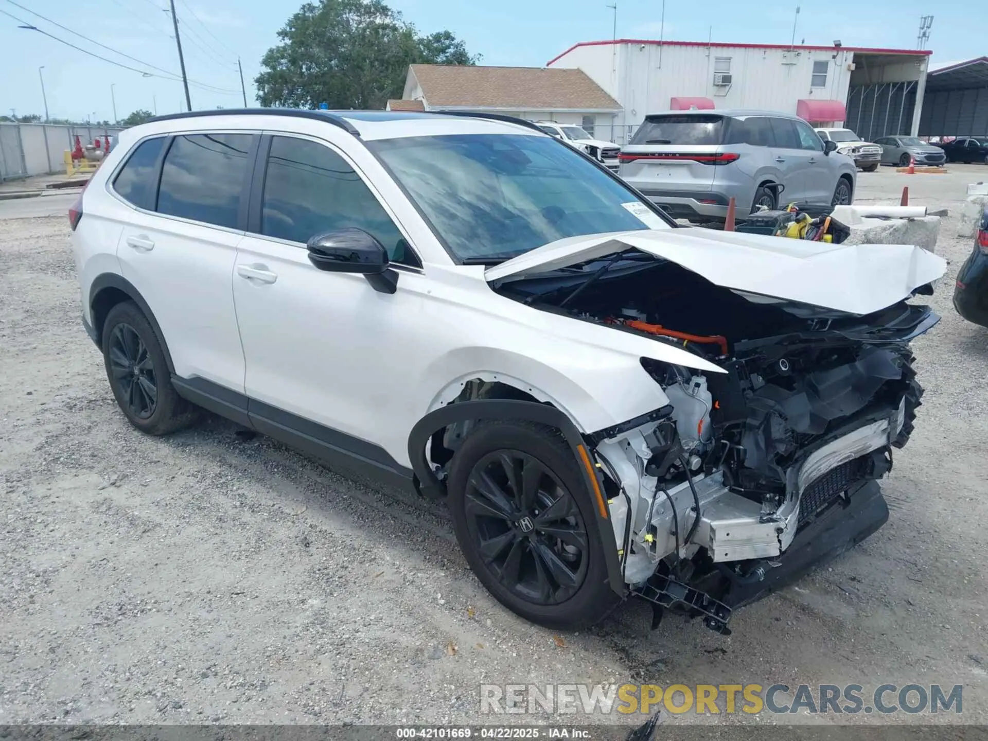 1 Photograph of a damaged car 5J6RS6H99SL012005 HONDA CR-V HYBRID 2025