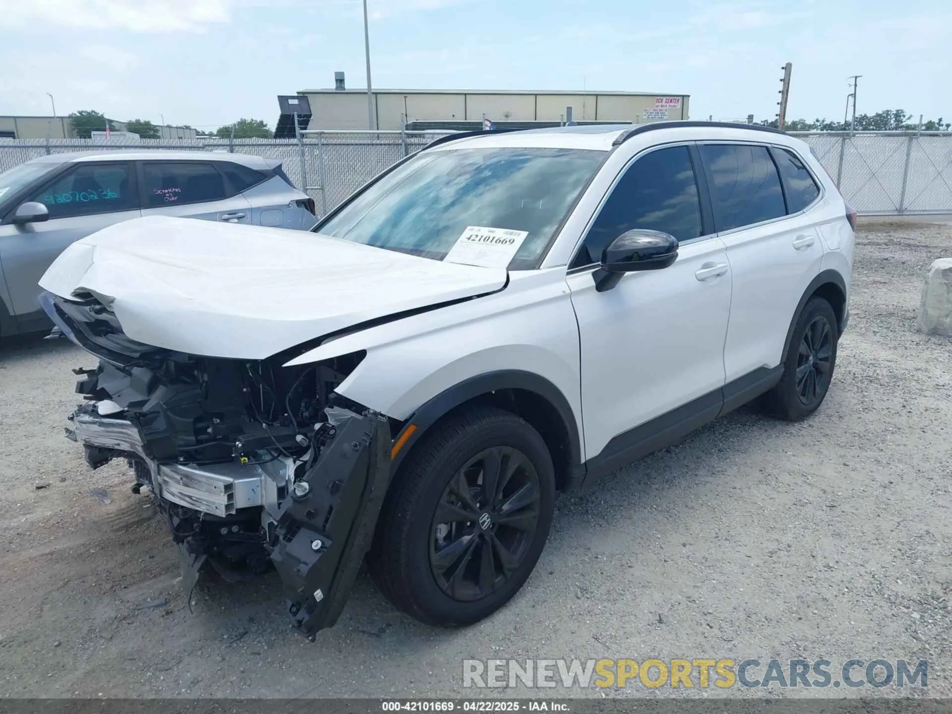 2 Photograph of a damaged car 5J6RS6H99SL012005 HONDA CR-V HYBRID 2025