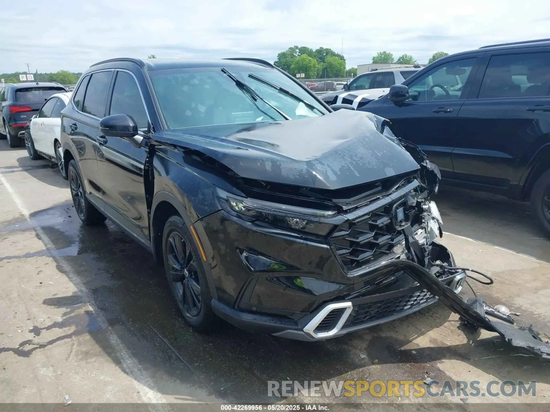 1 Photograph of a damaged car 5J6RS6H9XSL030125 HONDA CR-V HYBRID 2025