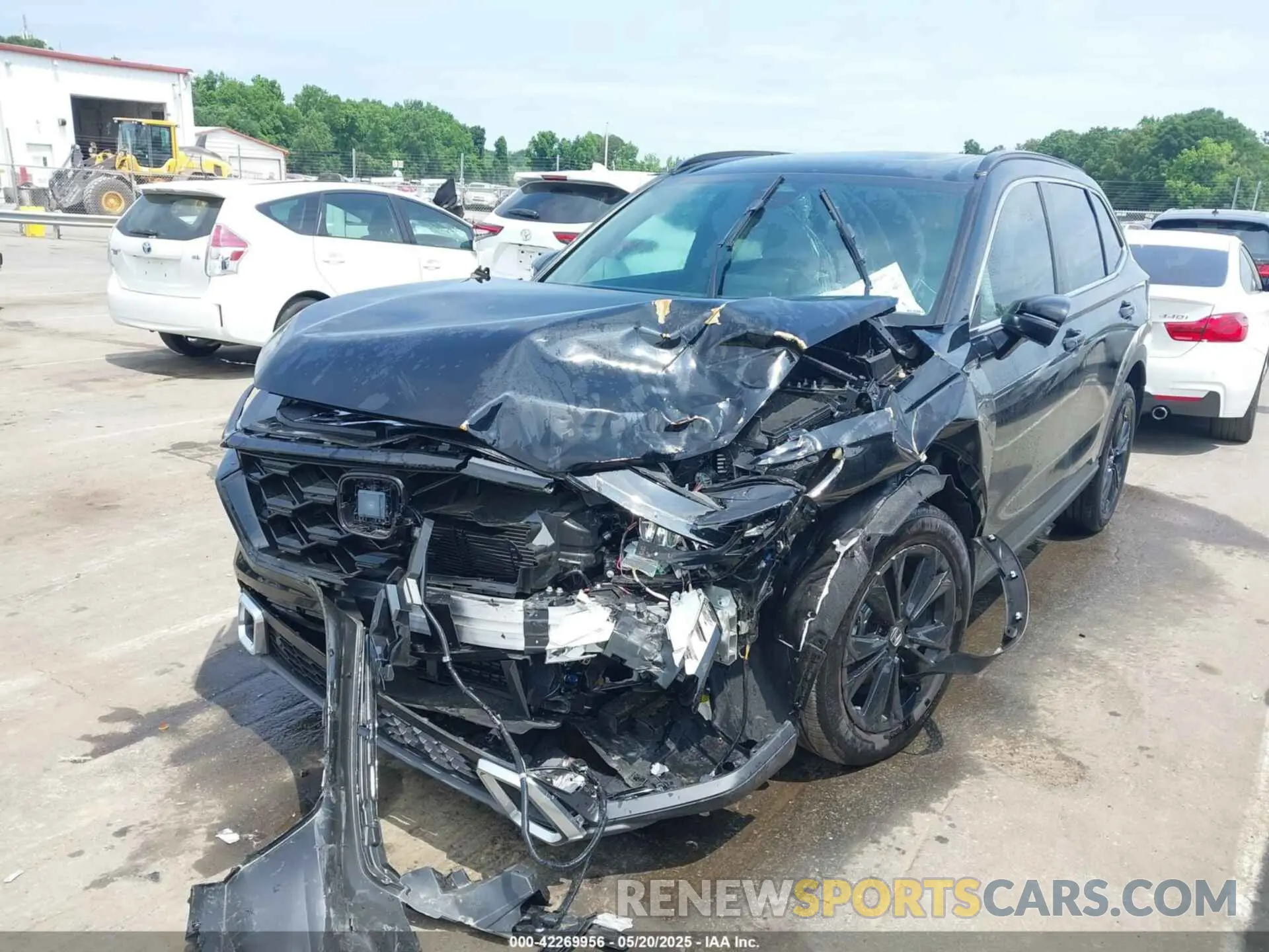 2 Photograph of a damaged car 5J6RS6H9XSL030125 HONDA CR-V HYBRID 2025