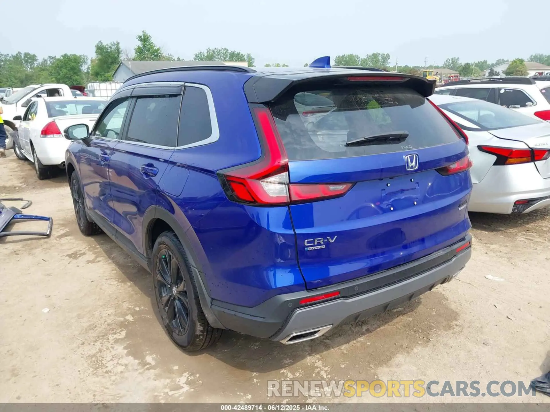 3 Photograph of a damaged car 5J6RS6H9XSL034644 HONDA CR-V HYBRID 2025