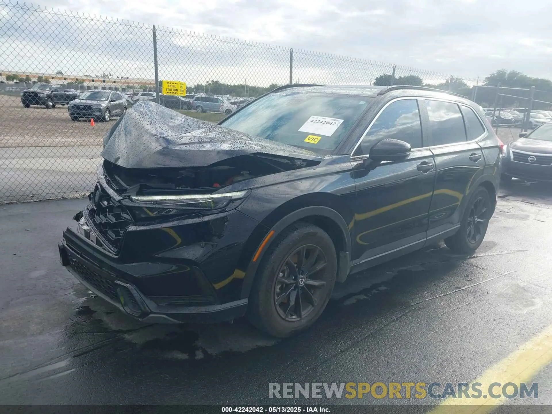 2 Photograph of a damaged car 7FARS5H52SE005465 HONDA CR-V HYBRID 2025