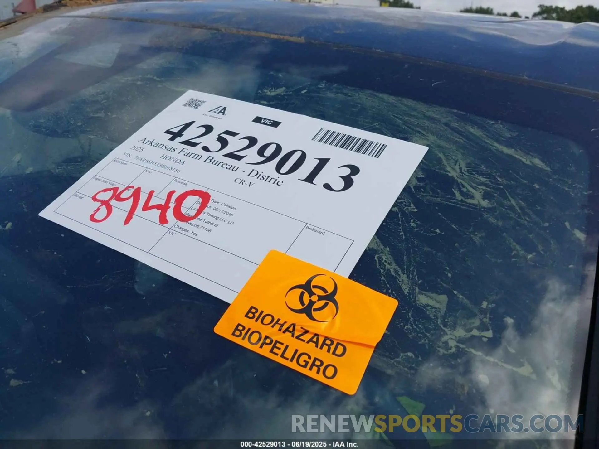 5 Photograph of a damaged car 7FARS5H5XSE018156 HONDA CR-V HYBRID 2025