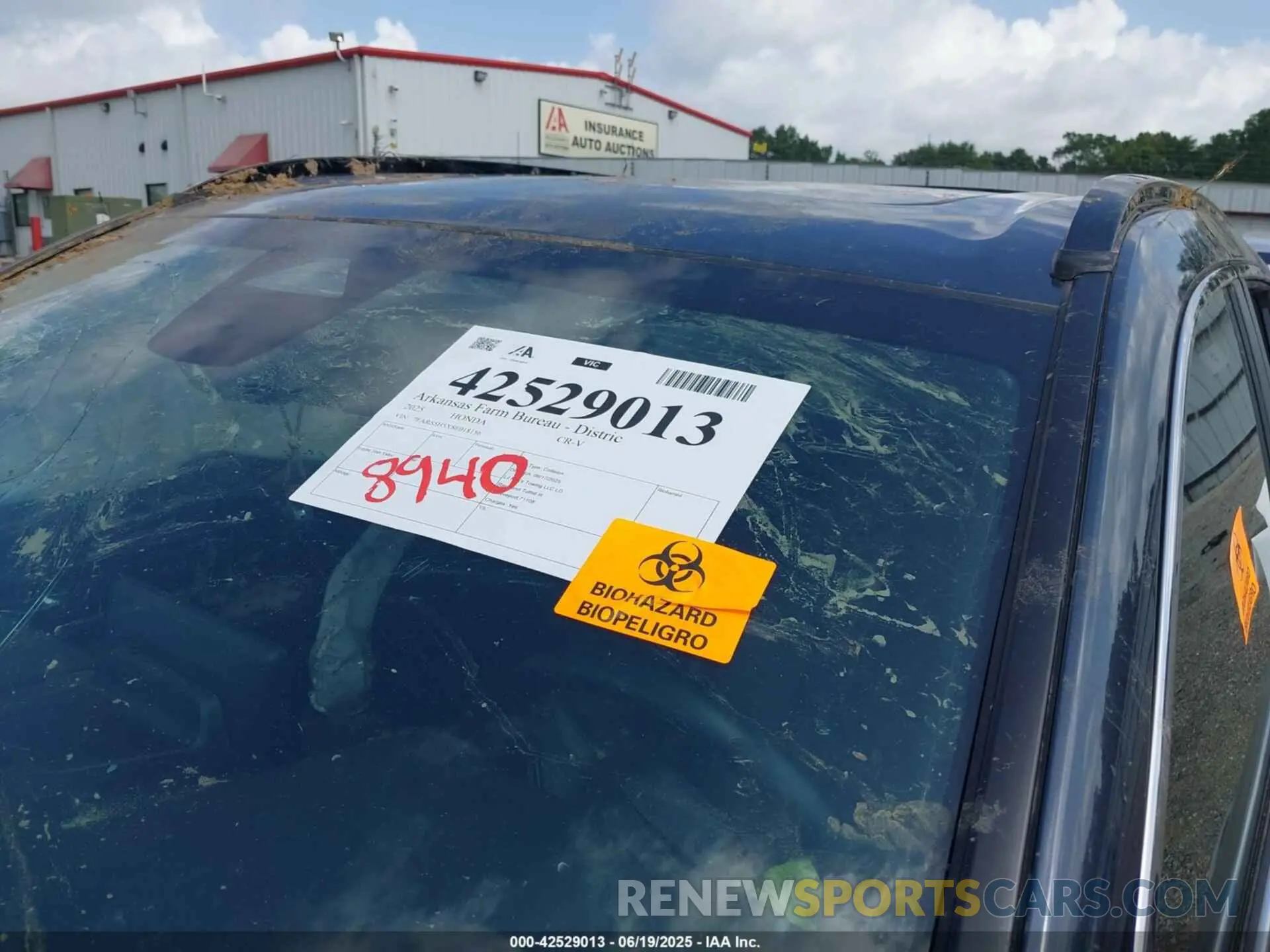 8 Photograph of a damaged car 7FARS5H5XSE018156 HONDA CR-V HYBRID 2025