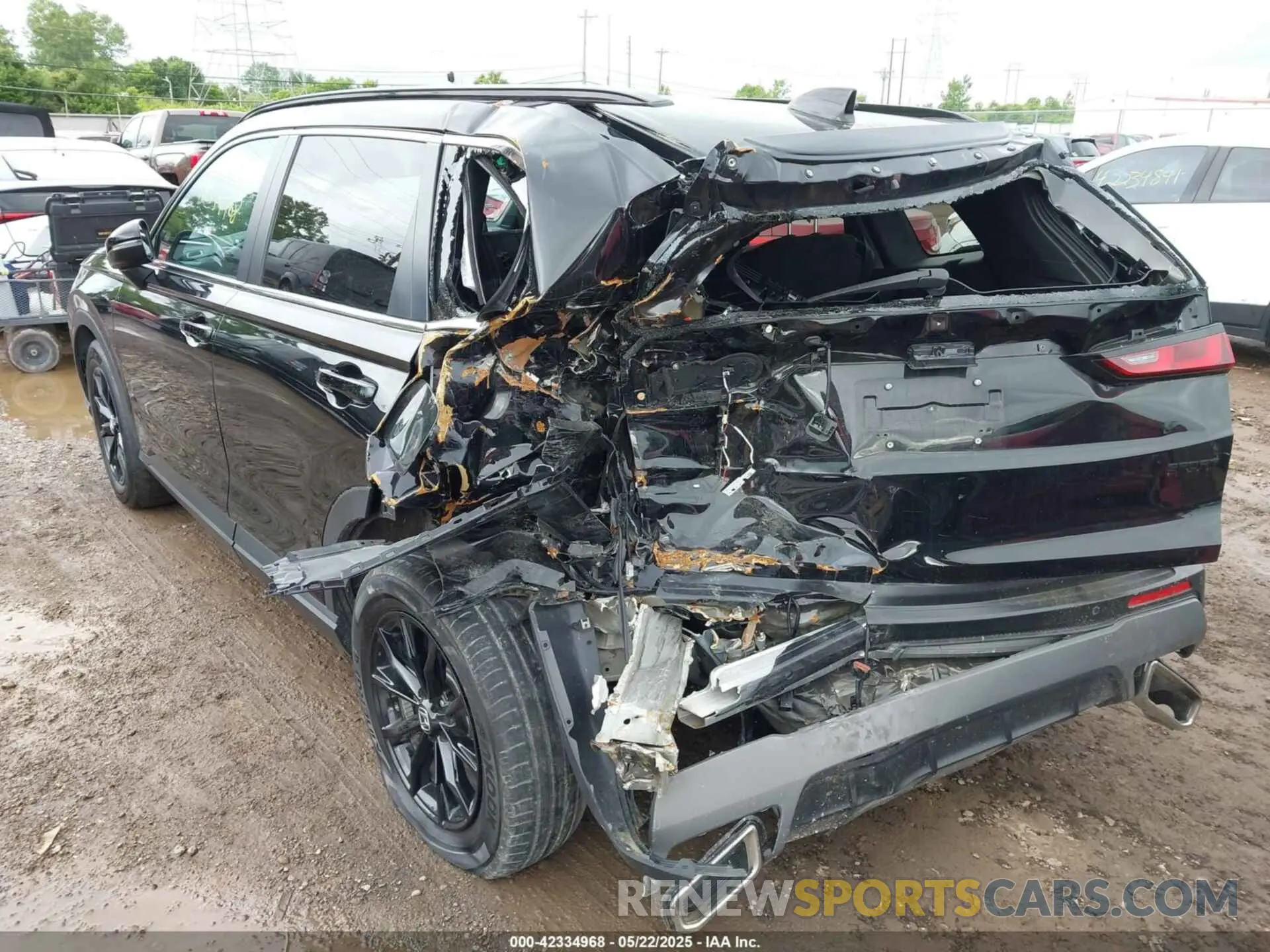 3 Photograph of a damaged car 7FARS5H85SE000061 HONDA CR-V HYBRID 2025