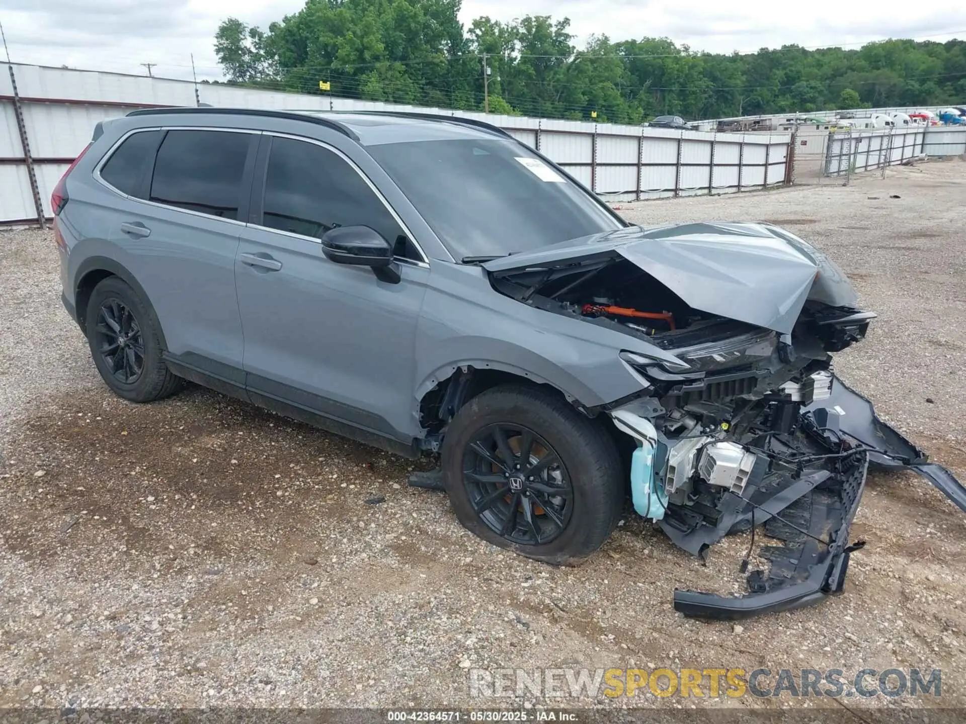 1 Photograph of a damaged car 7FARS5H88SE026749 HONDA CR-V HYBRID 2025
