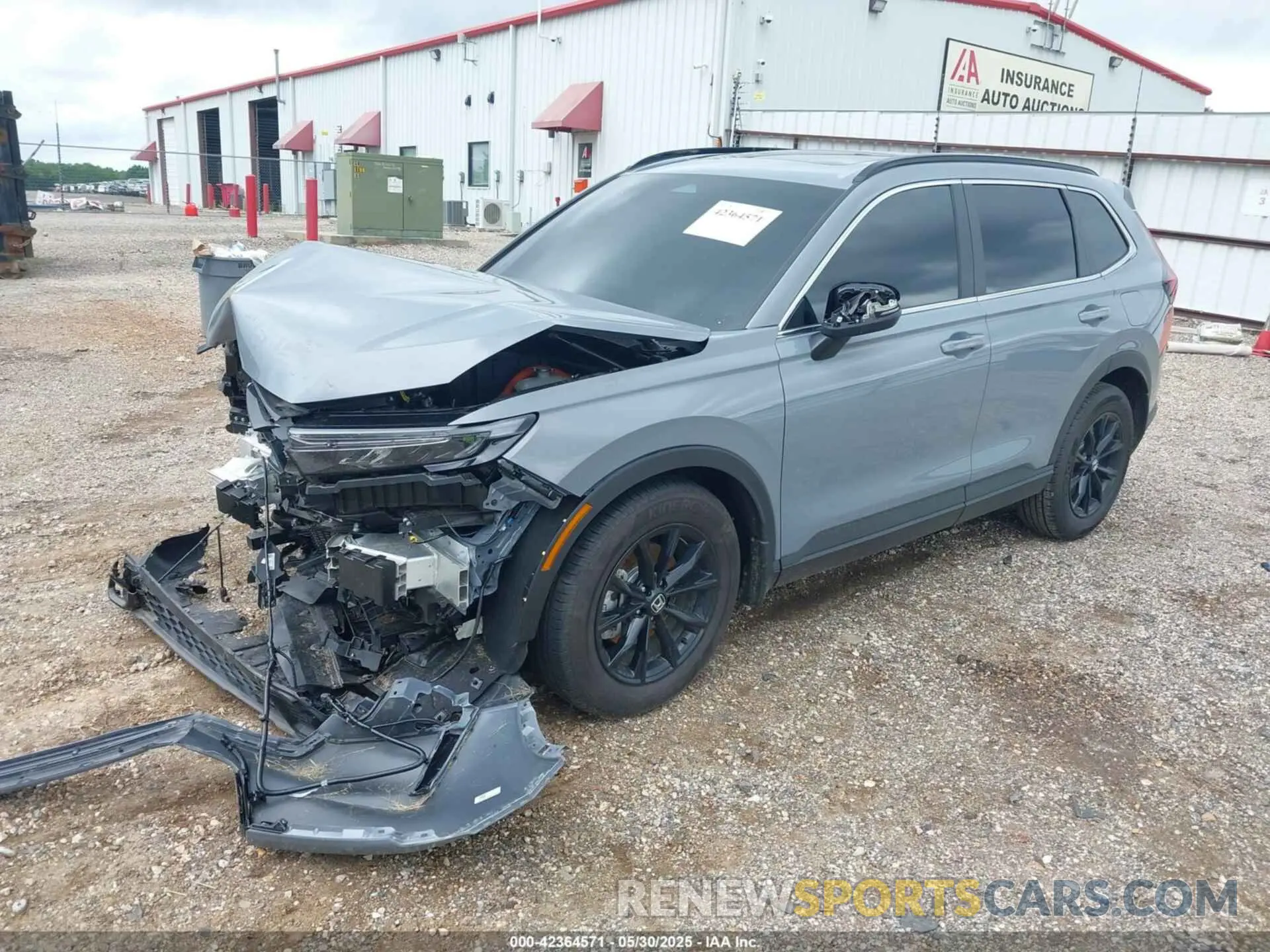 2 Photograph of a damaged car 7FARS5H88SE026749 HONDA CR-V HYBRID 2025
