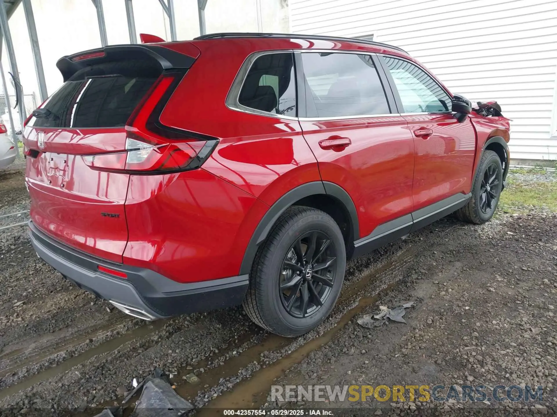4 Photograph of a damaged car 7FARS6H55SE078223 HONDA CR-V HYBRID 2025