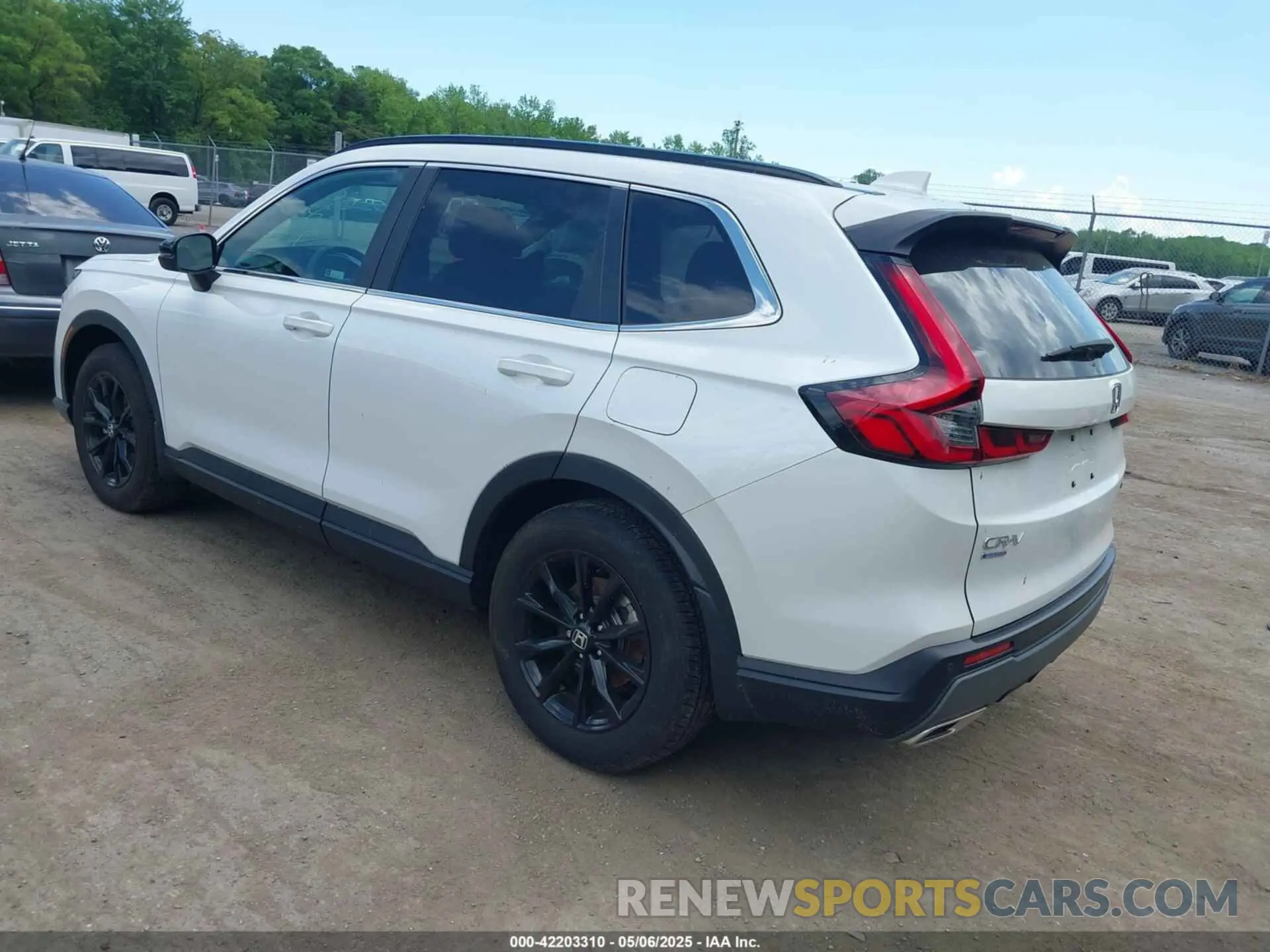 3 Photograph of a damaged car 7FARS6H80SE002516 HONDA CR-V HYBRID 2025