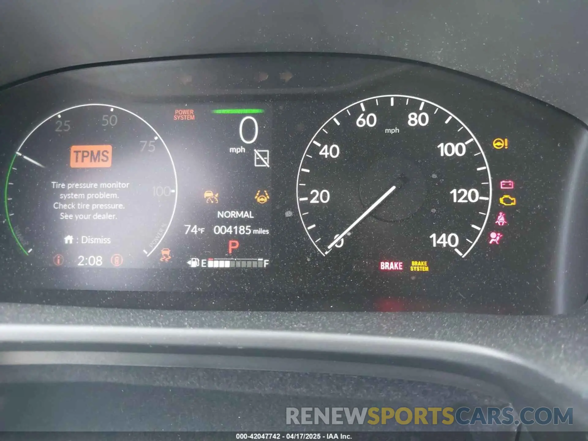 7 Photograph of a damaged car 7FARS6H81SE009457 HONDA CR-V HYBRID 2025