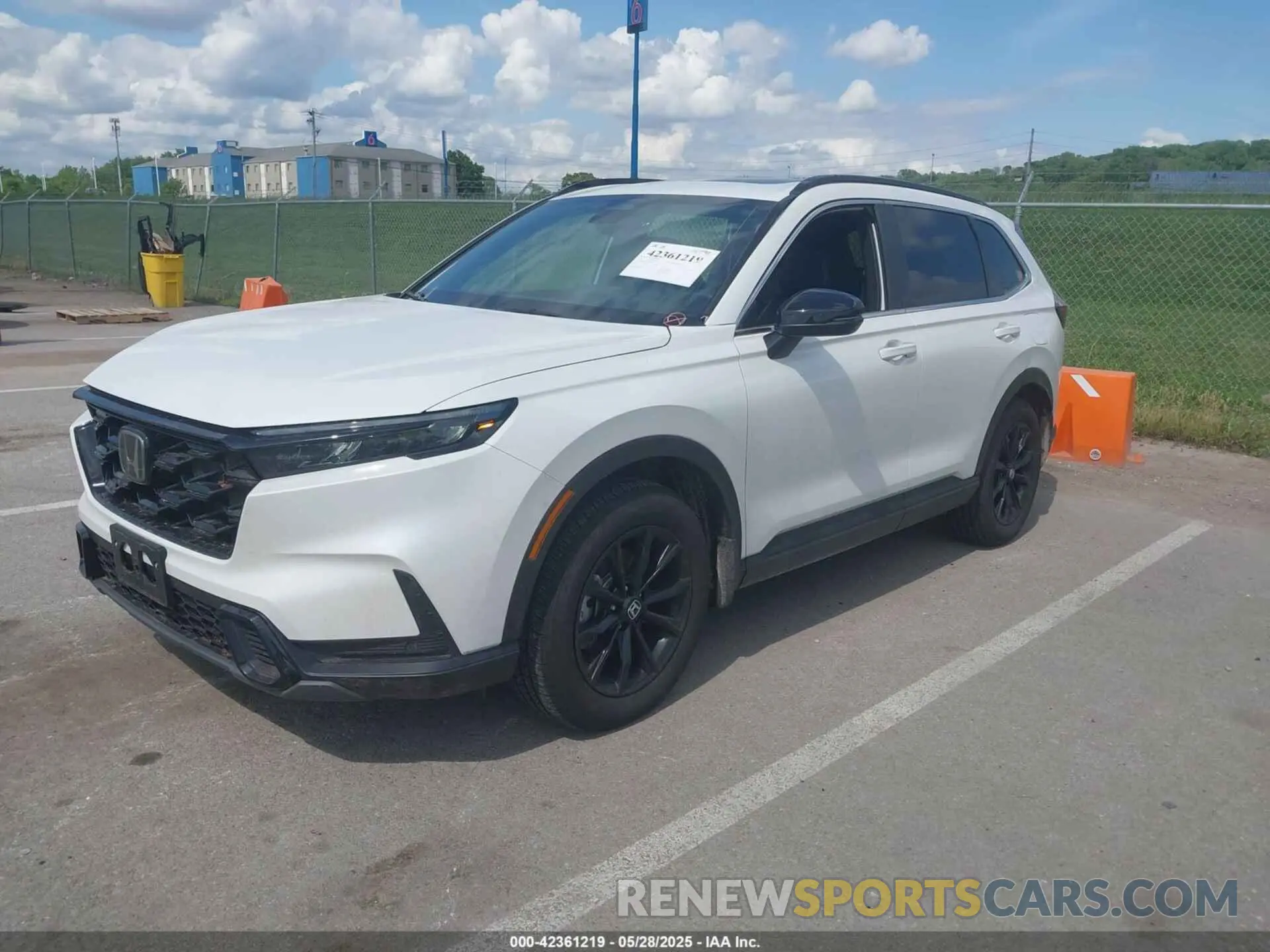 2 Photograph of a damaged car 7FARS6H81SE020863 HONDA CR-V HYBRID 2025