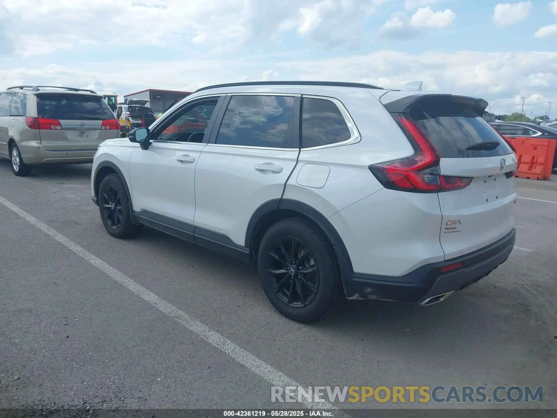 3 Photograph of a damaged car 7FARS6H81SE020863 HONDA CR-V HYBRID 2025