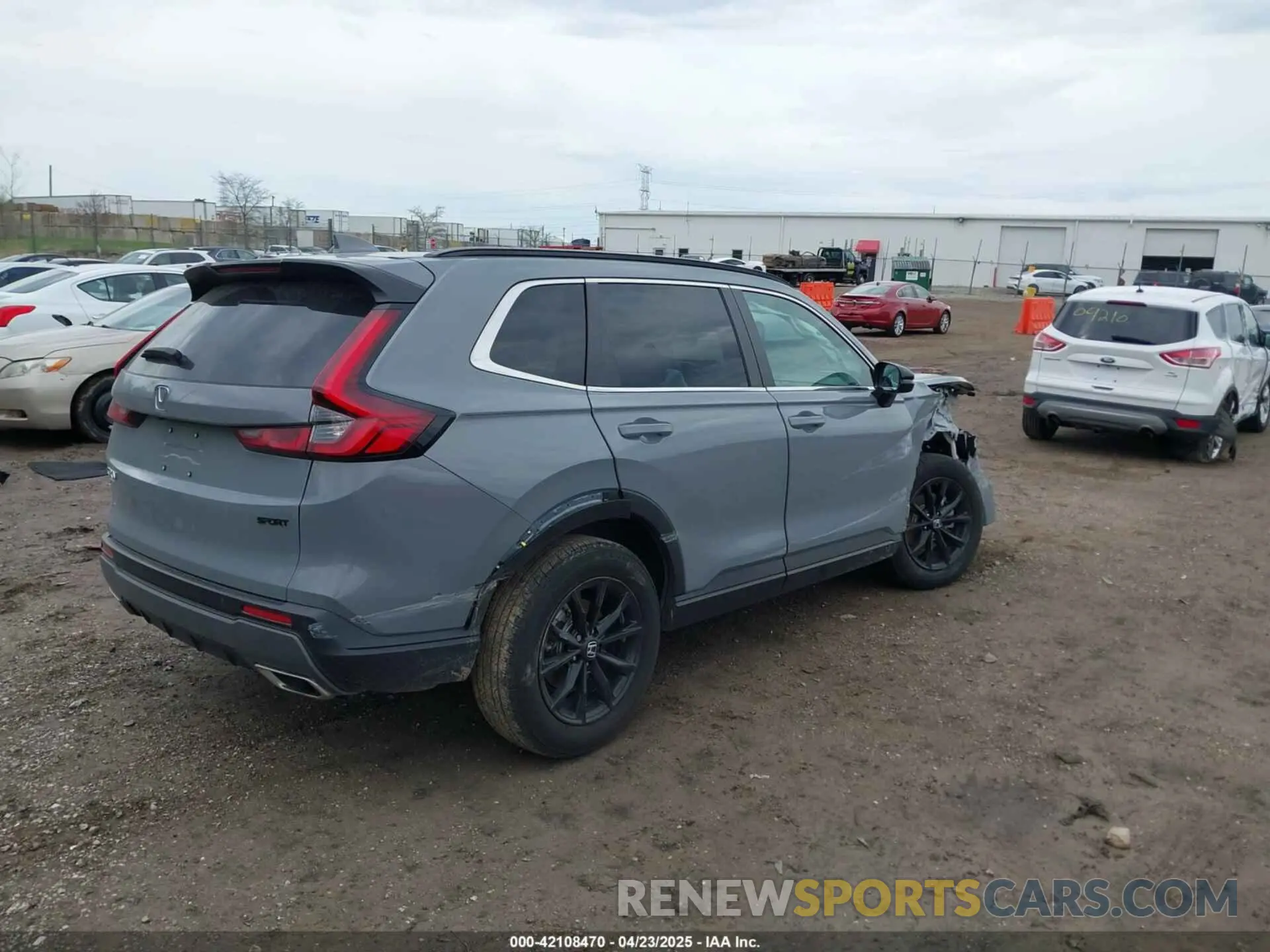 4 Photograph of a damaged car 7FARS6H81SE029059 HONDA CR-V HYBRID 2025
