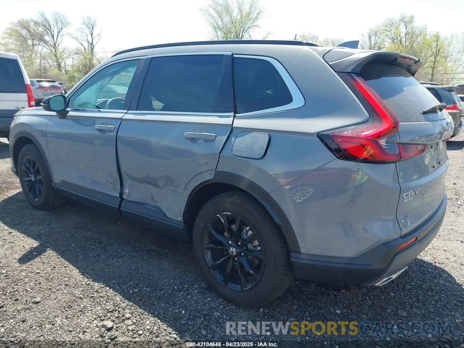 3 Photograph of a damaged car 7FARS6H84SE022204 HONDA CR-V HYBRID 2025