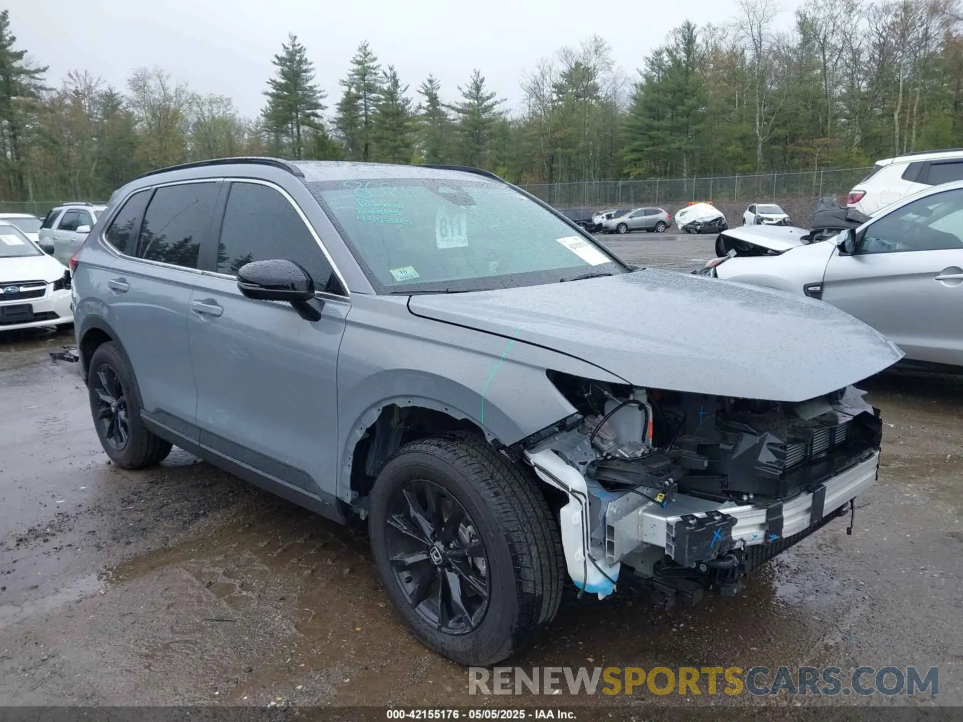 1 Photograph of a damaged car 7FARS6H85SE035382 HONDA CR-V HYBRID 2025