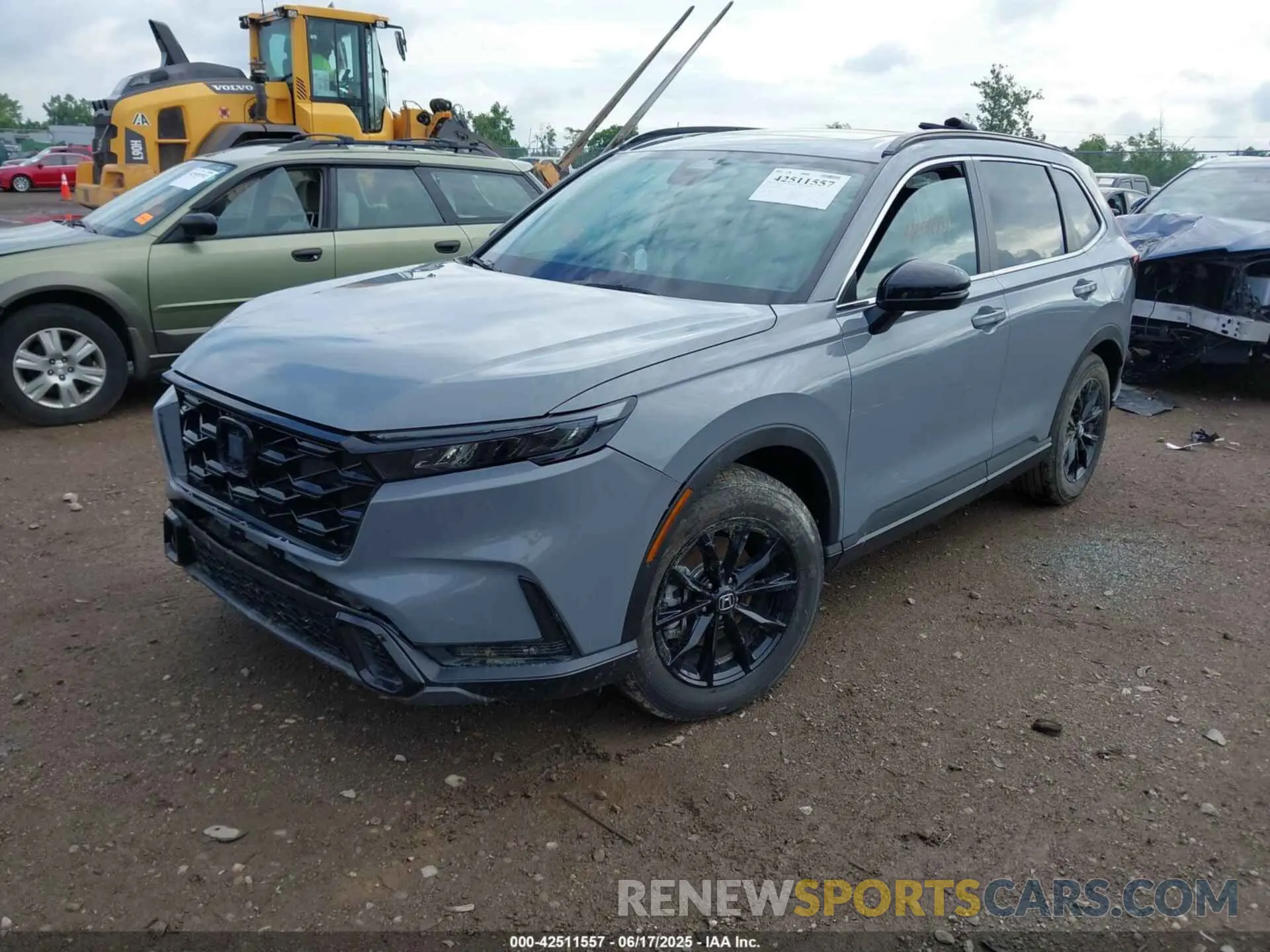 2 Photograph of a damaged car 7FARS6H86SE073414 HONDA CR-V HYBRID 2025