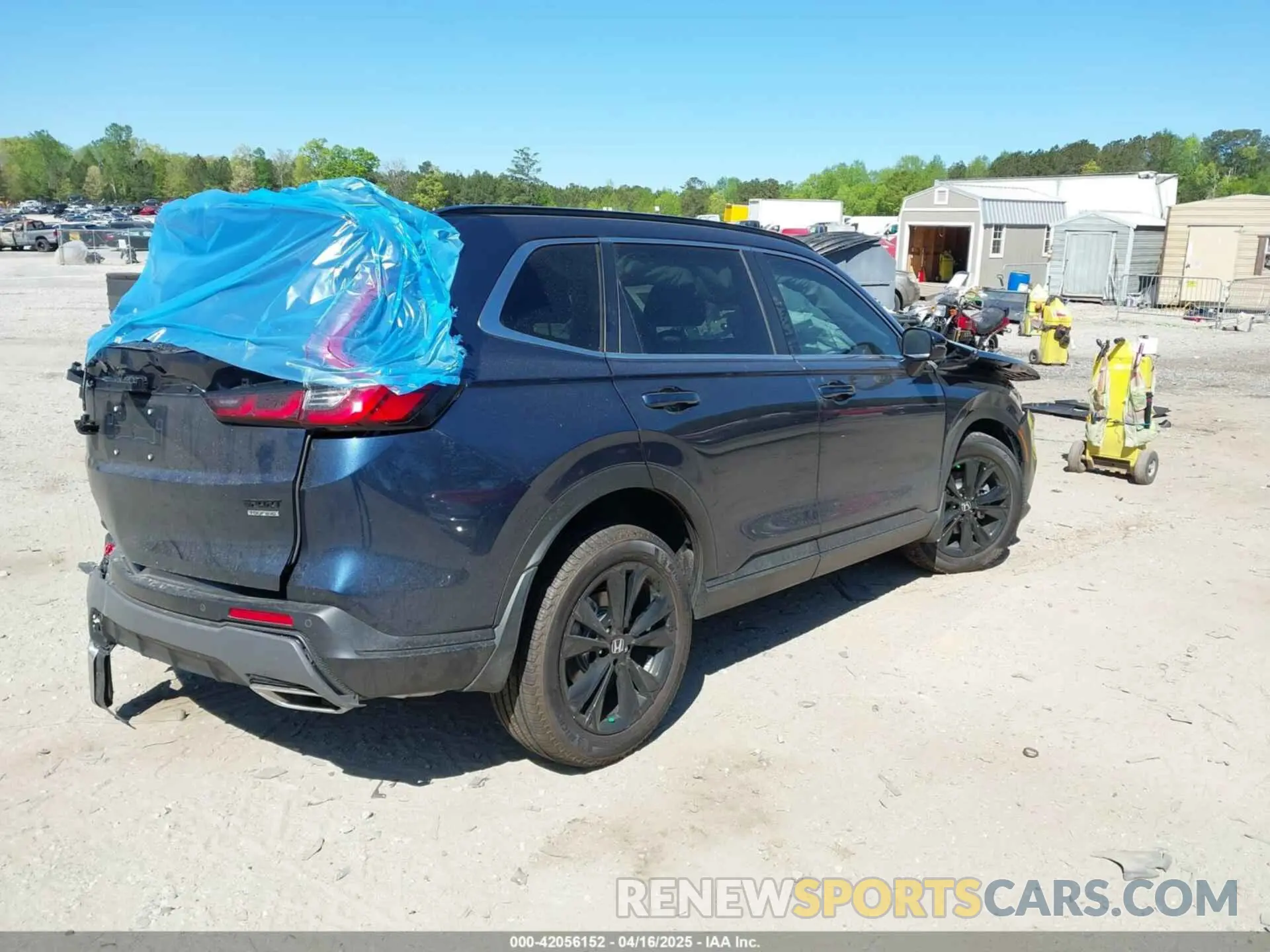 4 Photograph of a damaged car 7FARS6H91SE048977 HONDA CR-V HYBRID 2025