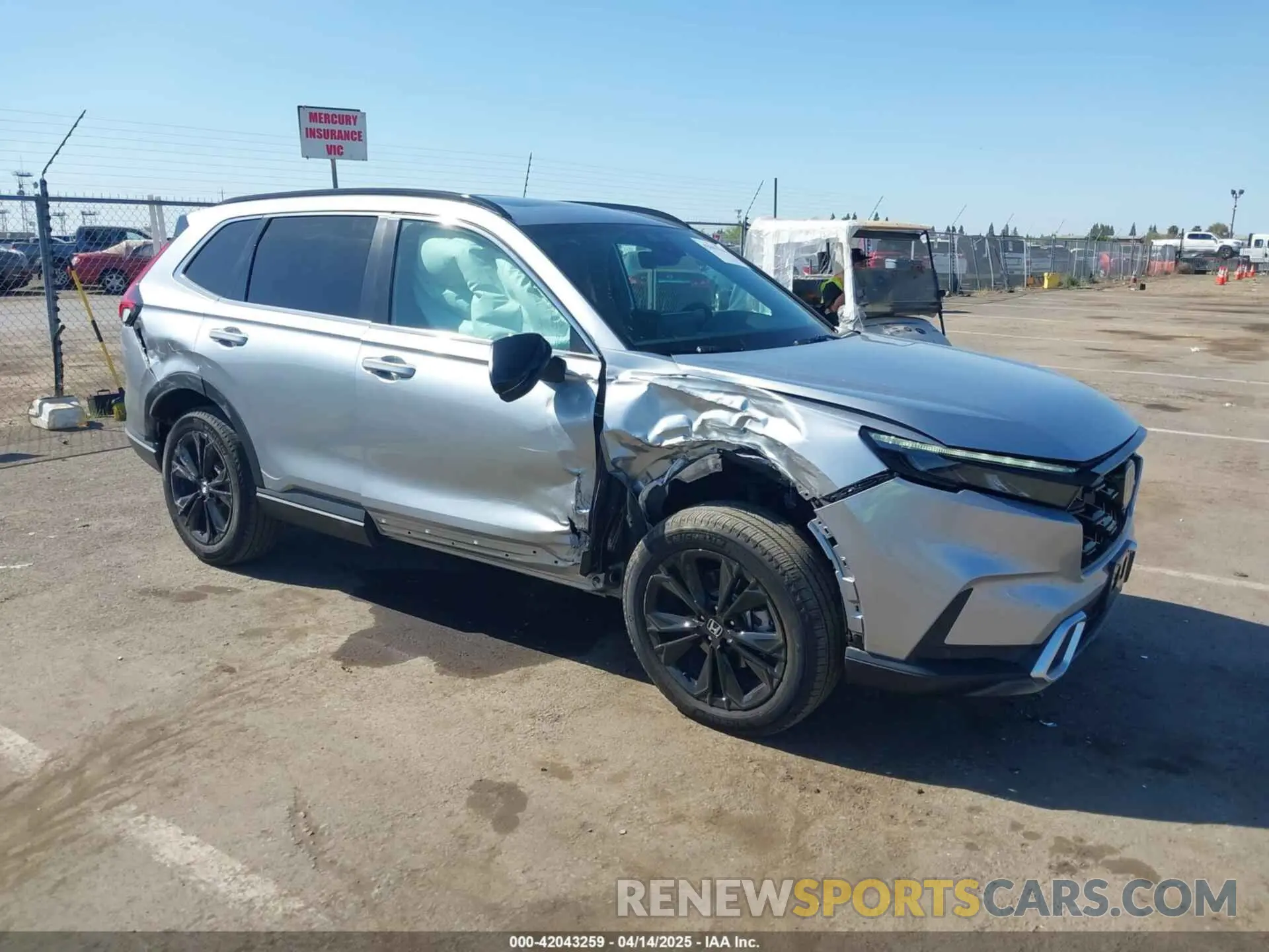 1 Photograph of a damaged car 7FARS6H91SE052754 HONDA CR-V HYBRID 2025
