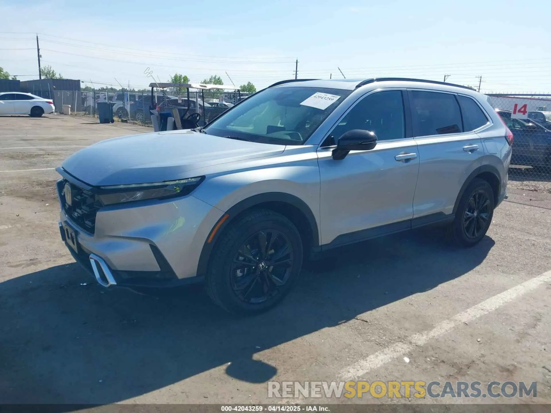 2 Photograph of a damaged car 7FARS6H91SE052754 HONDA CR-V HYBRID 2025