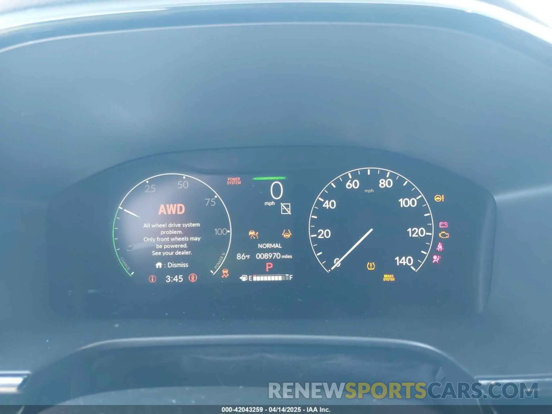 7 Photograph of a damaged car 7FARS6H91SE052754 HONDA CR-V HYBRID 2025