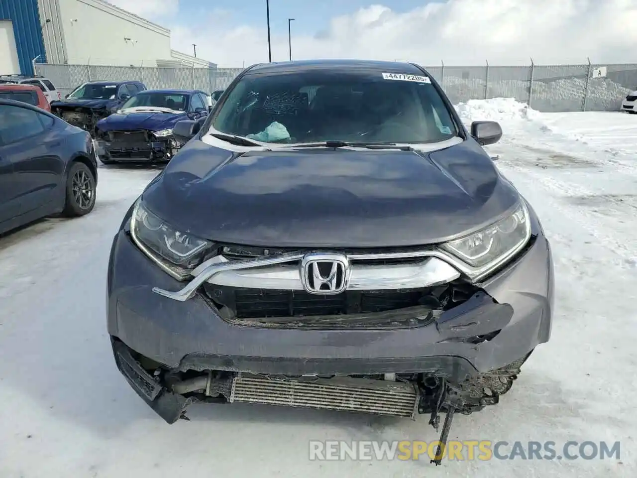 5 Photograph of a damaged car 2HKRW1H31KH003389 HONDA CRV 2019