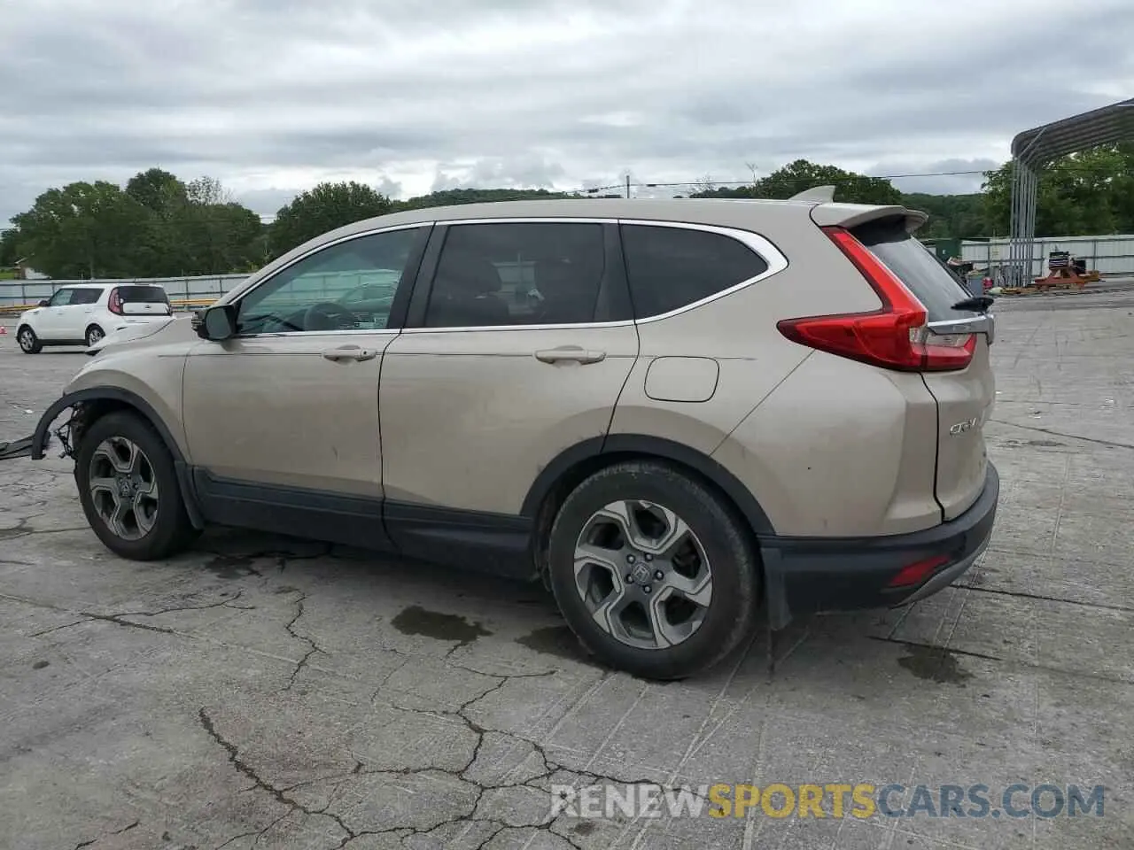 2 Photograph of a damaged car 2HKRW1H50KH502072 HONDA CRV 2019