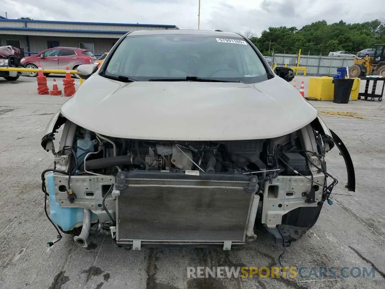 5 Photograph of a damaged car 2HKRW1H50KH502072 HONDA CRV 2019