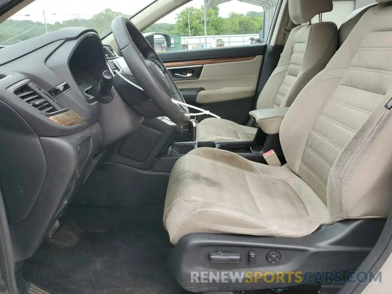 7 Photograph of a damaged car 2HKRW1H50KH502072 HONDA CRV 2019
