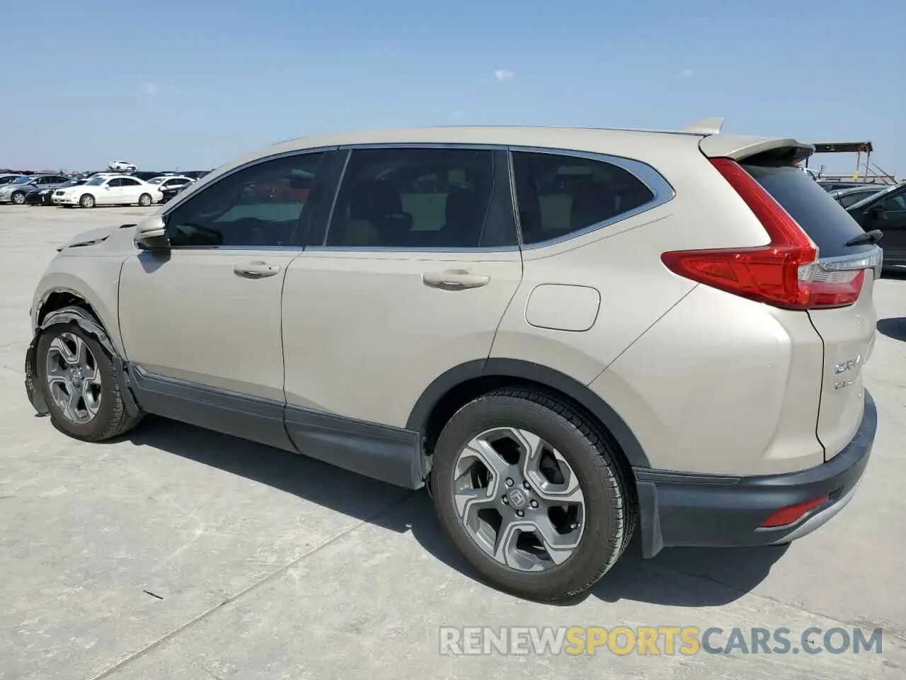 2 Photograph of a damaged car 2HKRW1H50KH502878 HONDA CRV 2019