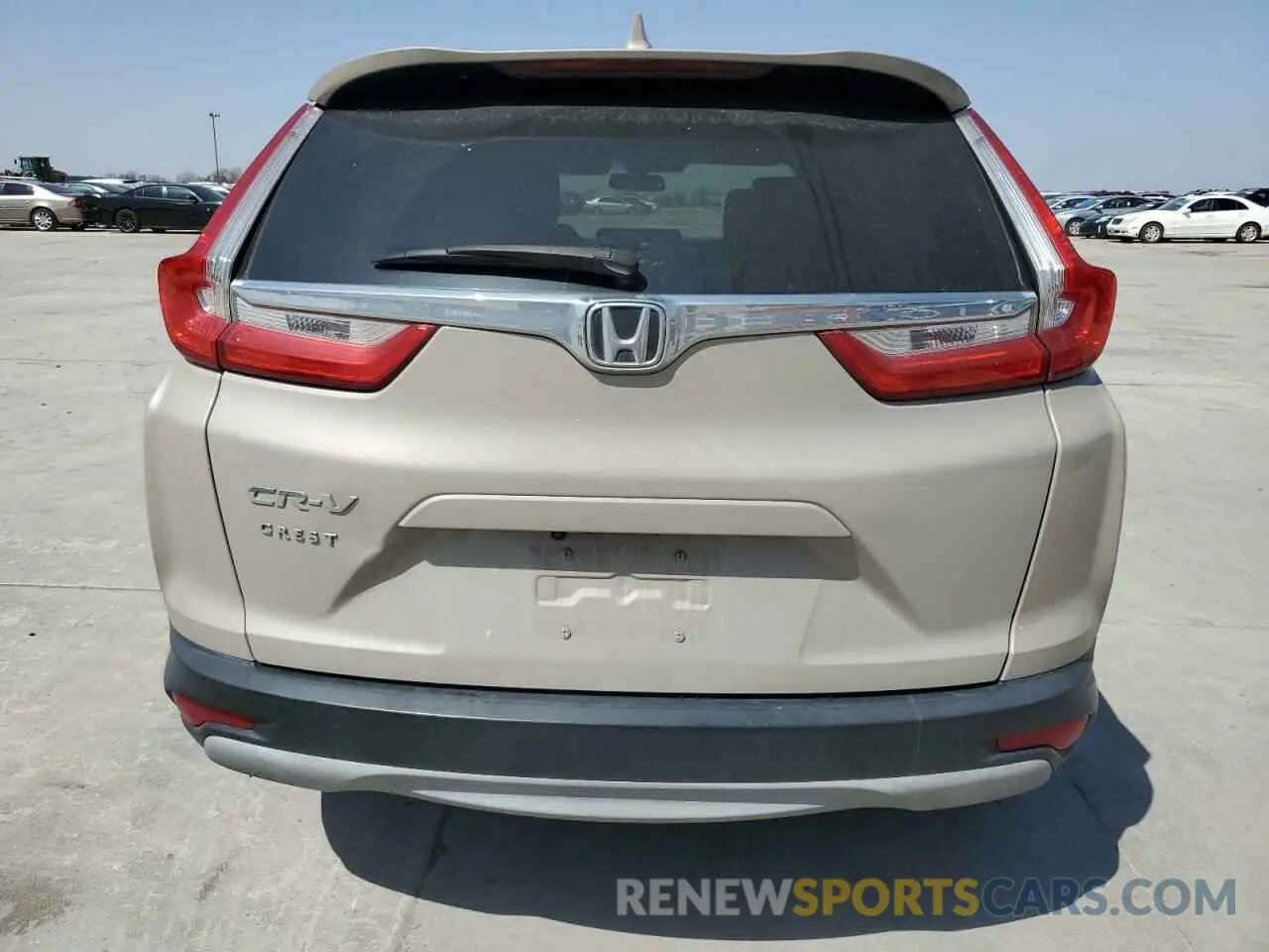 6 Photograph of a damaged car 2HKRW1H50KH502878 HONDA CRV 2019