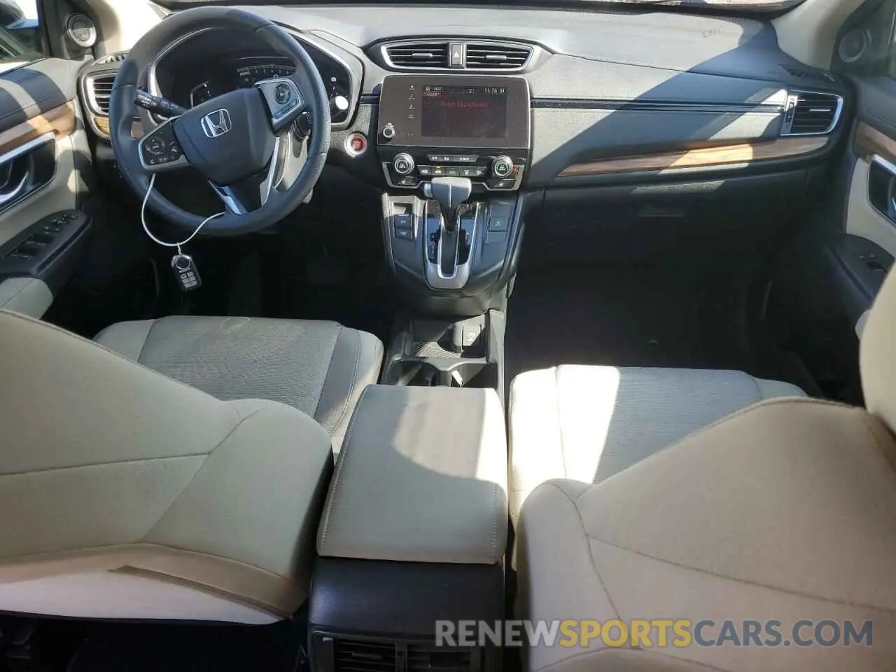 8 Photograph of a damaged car 2HKRW1H52KH505734 HONDA CRV 2019