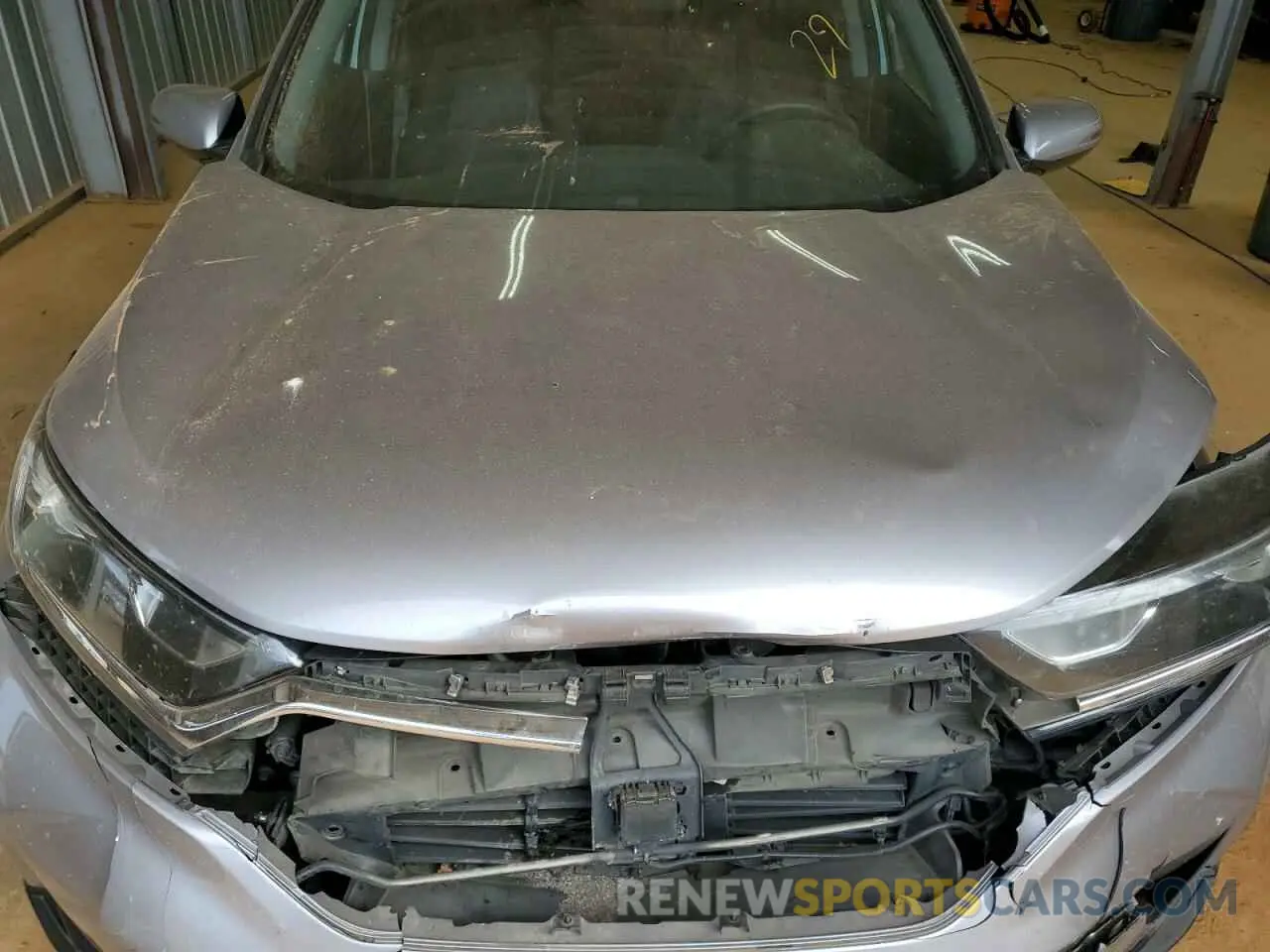 13 Photograph of a damaged car 2HKRW1H52KH512876 HONDA CRV 2019
