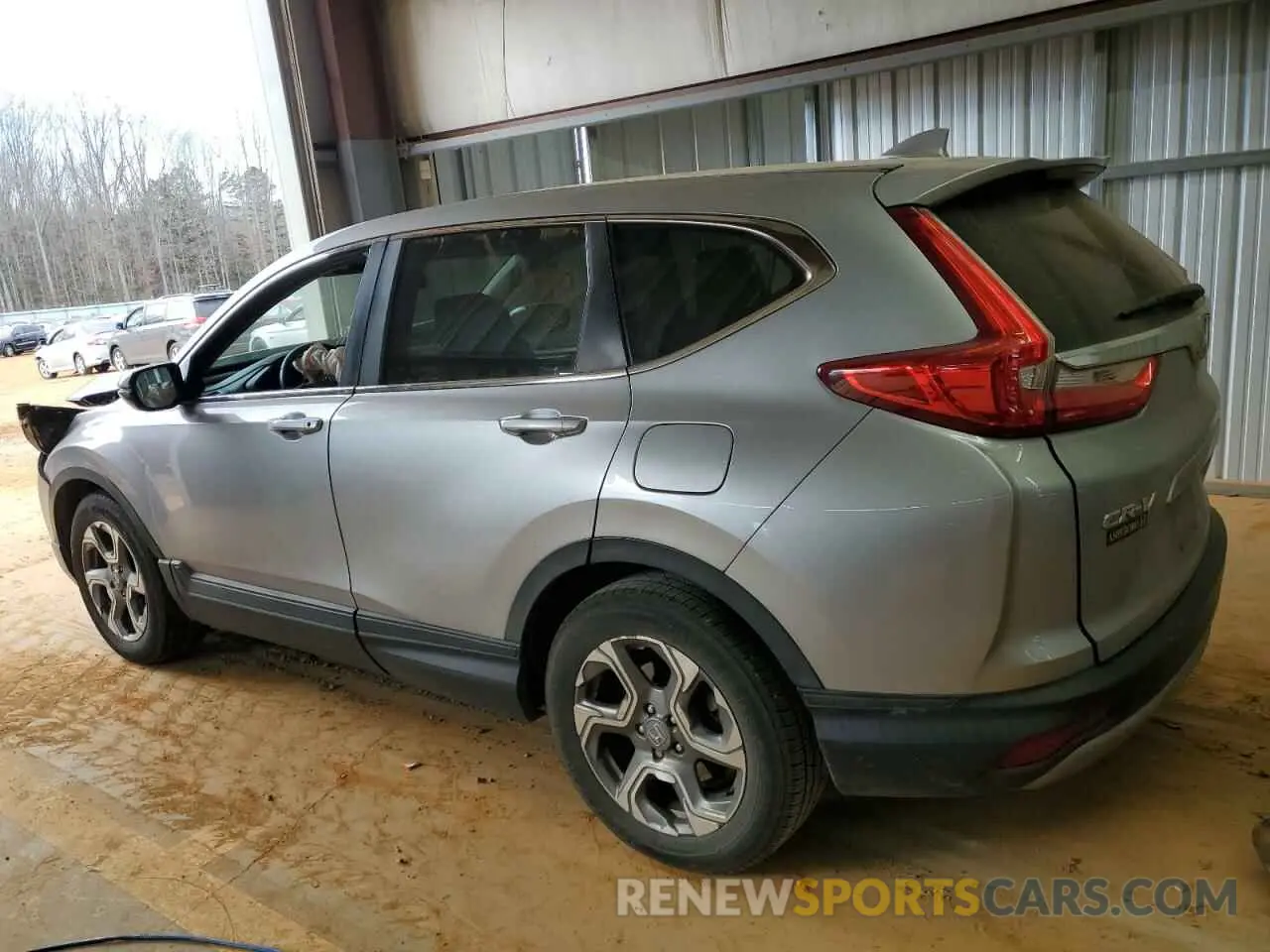 2 Photograph of a damaged car 2HKRW1H52KH512876 HONDA CRV 2019