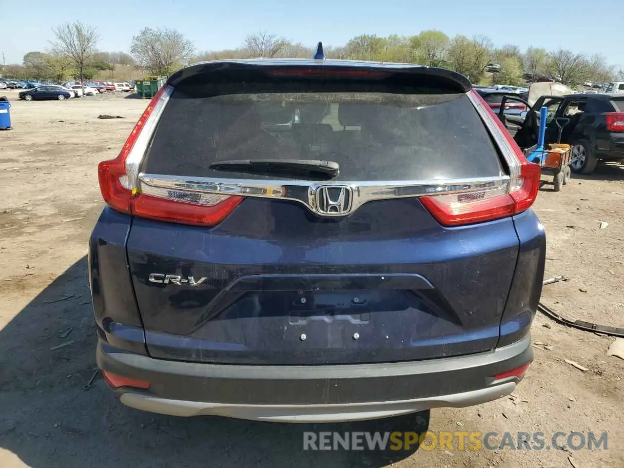 6 Photograph of a damaged car 2HKRW1H56KH510404 HONDA CRV 2019