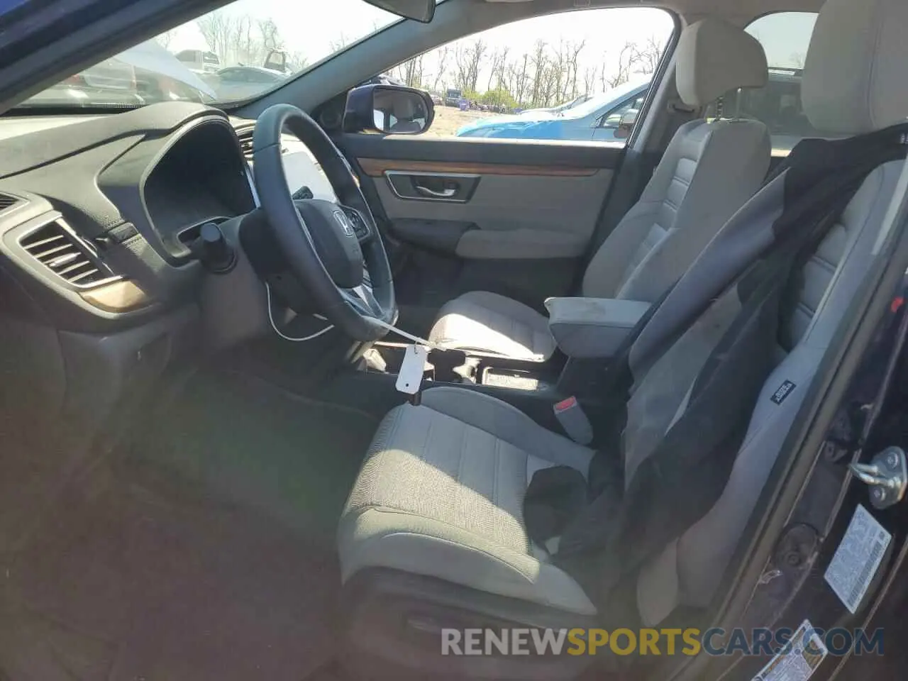 7 Photograph of a damaged car 2HKRW1H56KH510404 HONDA CRV 2019