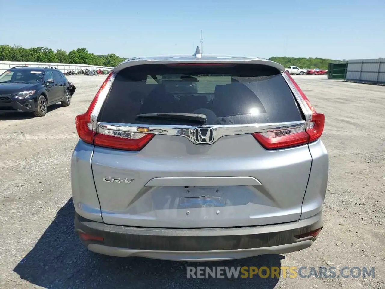 6 Photograph of a damaged car 2HKRW1H56KH515506 HONDA CRV 2019