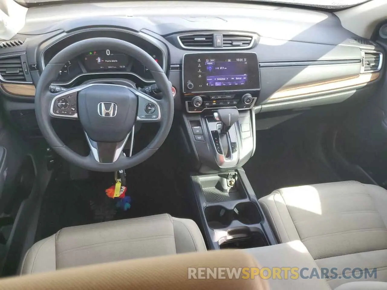 8 Photograph of a damaged car 2HKRW1H58KH501848 HONDA CRV 2019