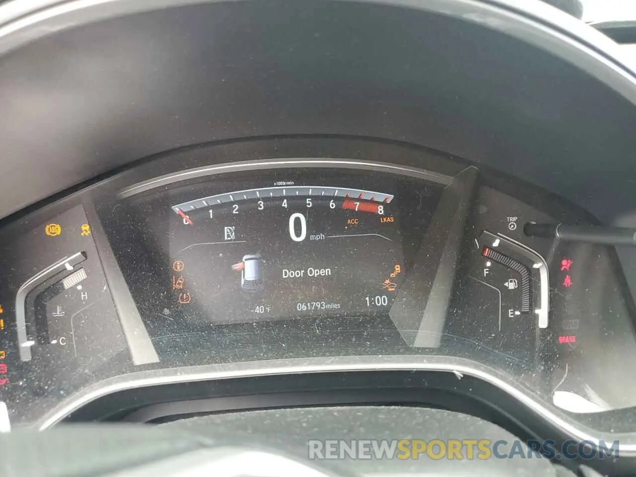 9 Photograph of a damaged car 2HKRW1H59KH505763 HONDA CRV 2019