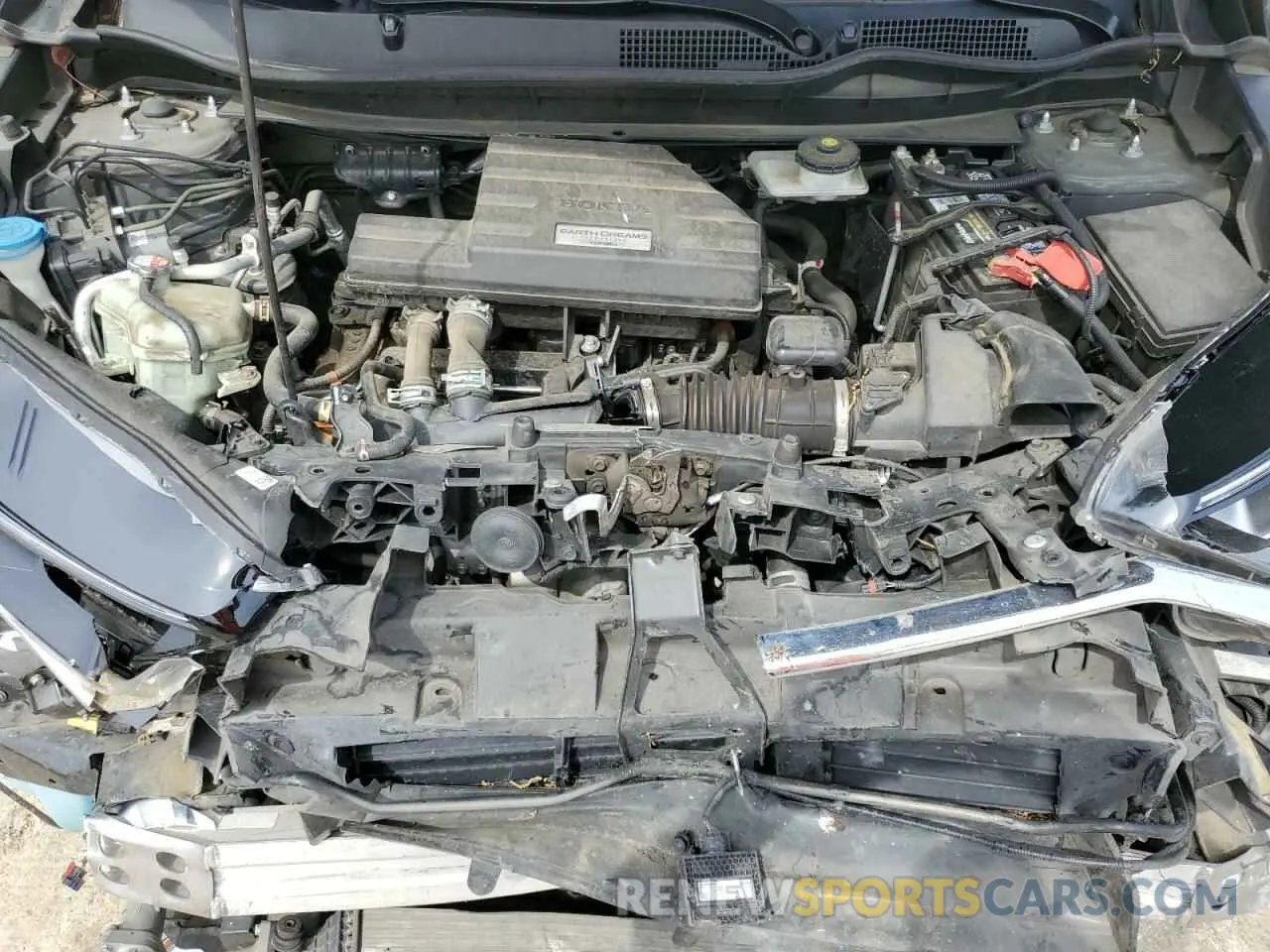 12 Photograph of a damaged car 2HKRW1H80KH507136 HONDA CRV 2019