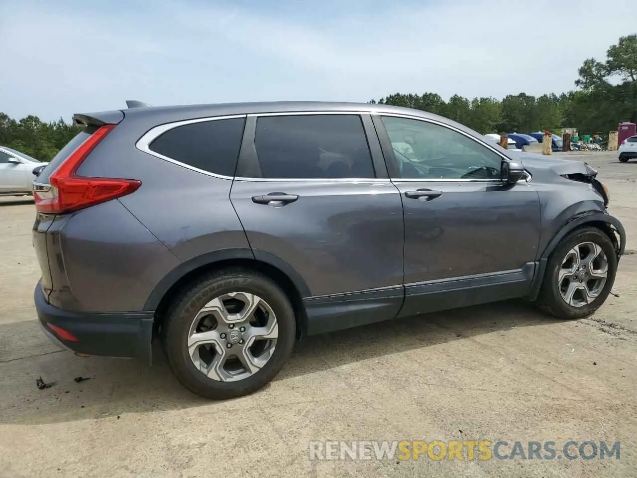 3 Photograph of a damaged car 2HKRW1H80KH507136 HONDA CRV 2019