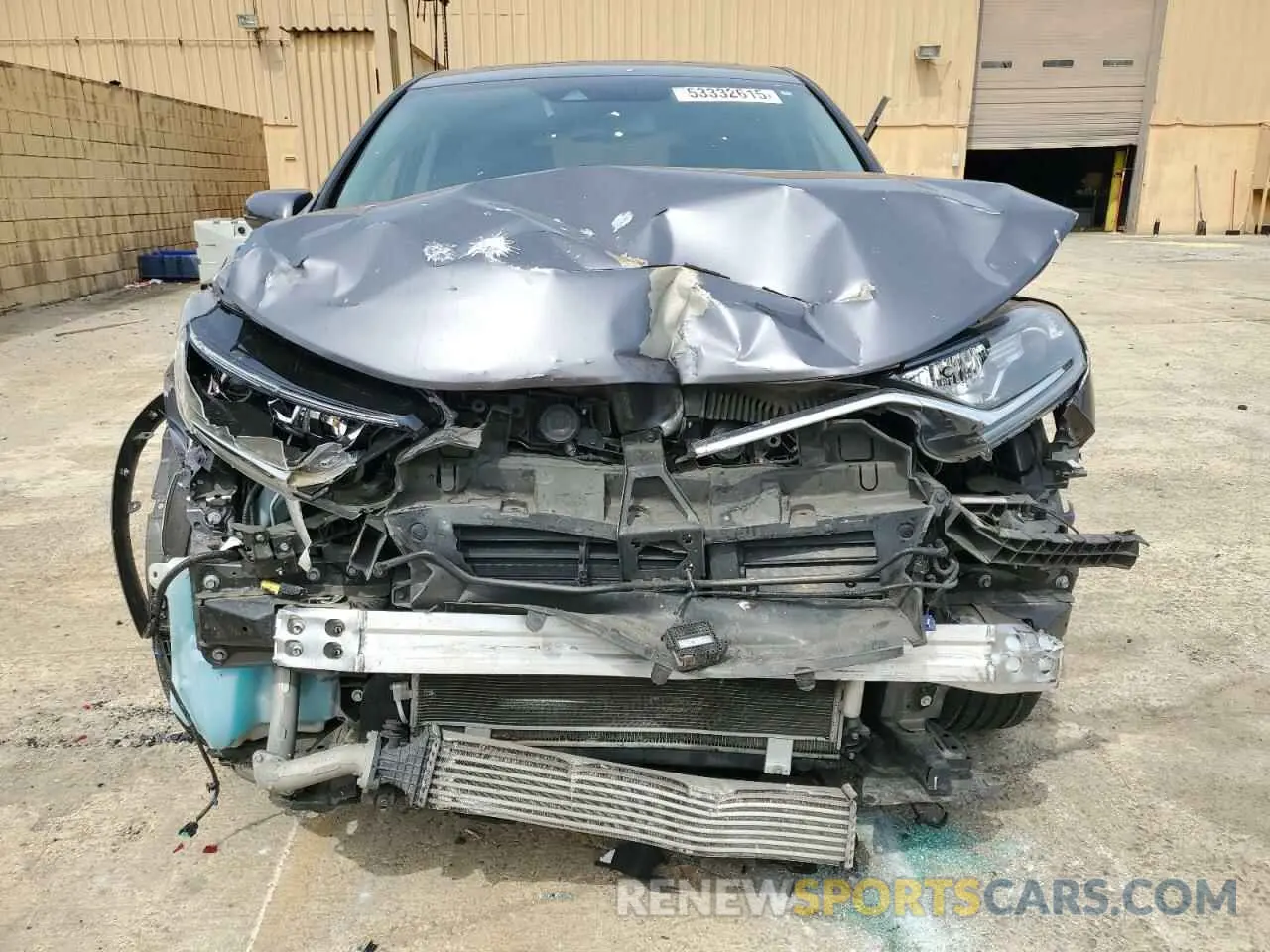 5 Photograph of a damaged car 2HKRW1H80KH507136 HONDA CRV 2019