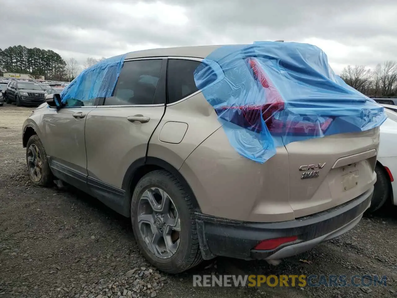2 Photograph of a damaged car 2HKRW1H83KH503274 HONDA CRV 2019