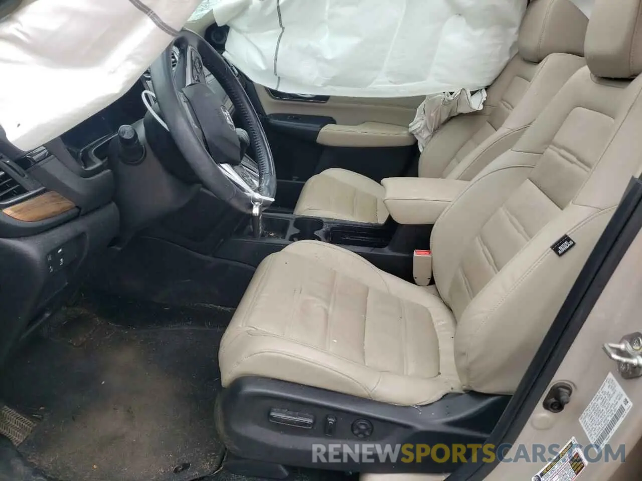 7 Photograph of a damaged car 2HKRW1H83KH503274 HONDA CRV 2019
