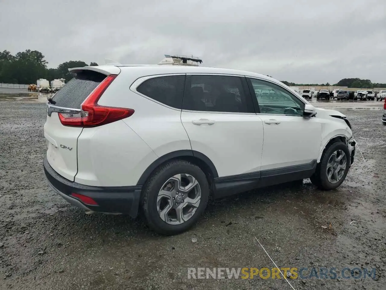 3 Photograph of a damaged car 2HKRW1H87KH512284 HONDA CRV 2019