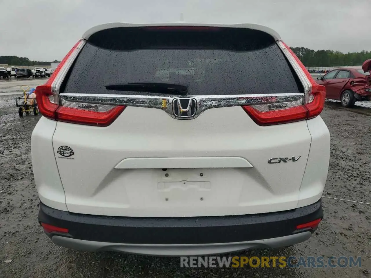 6 Photograph of a damaged car 2HKRW1H87KH512284 HONDA CRV 2019
