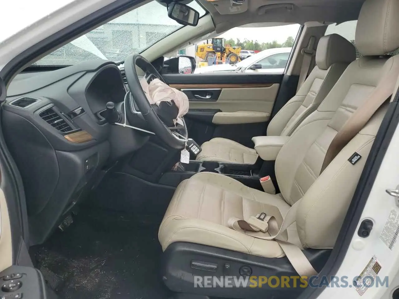 7 Photograph of a damaged car 2HKRW1H87KH512284 HONDA CRV 2019