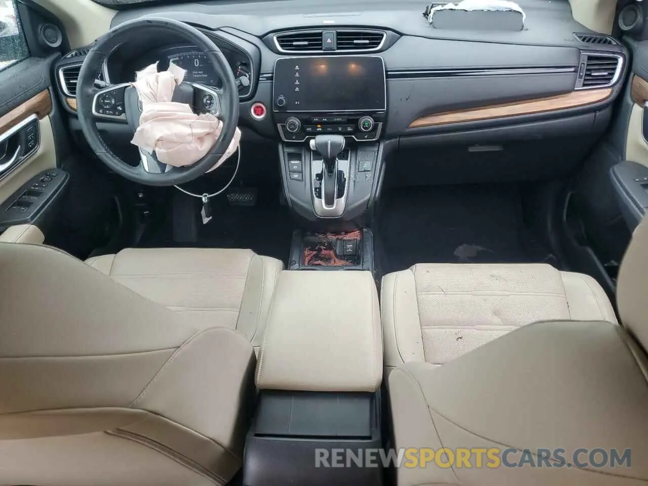 8 Photograph of a damaged car 2HKRW1H87KH512284 HONDA CRV 2019